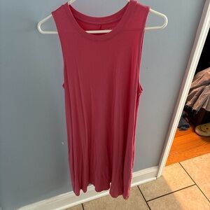 Sleeveless Pink Dress